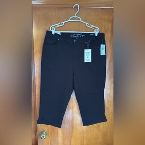 NWT - Gloria Vanderbilt Amanda Capri
Navy Size 18